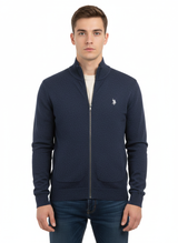 US Polo Assn Full-Zip Sweater Men _ Jeans color