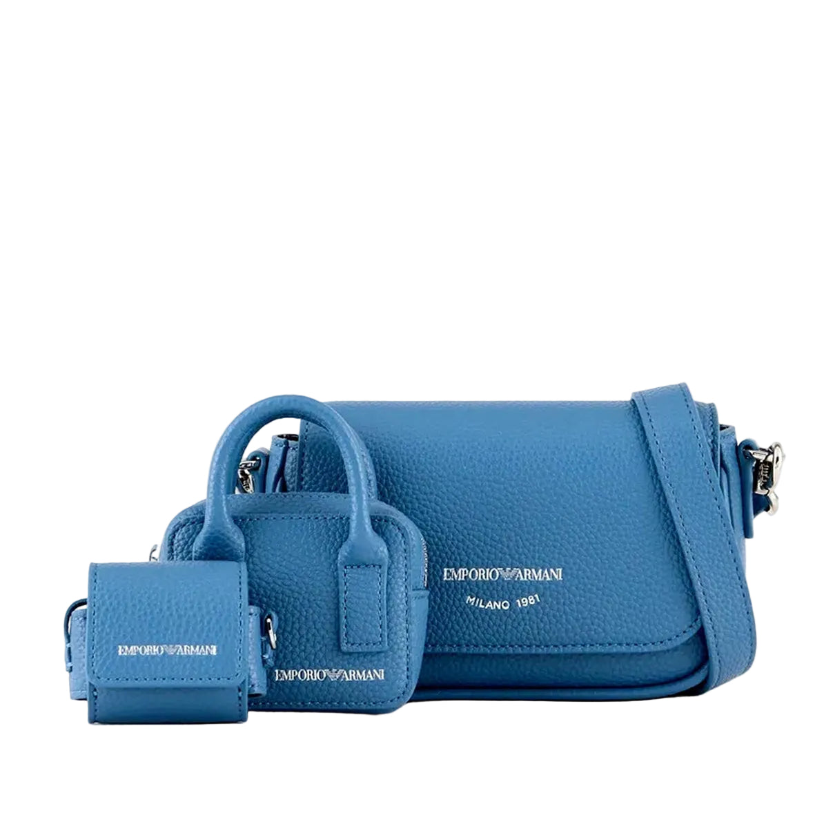 EMPORIO ARMANI pebbled faux-leather Women Bag