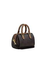 COACH Mini Rowan Crossbody Bag In Blocked Signature Canvas