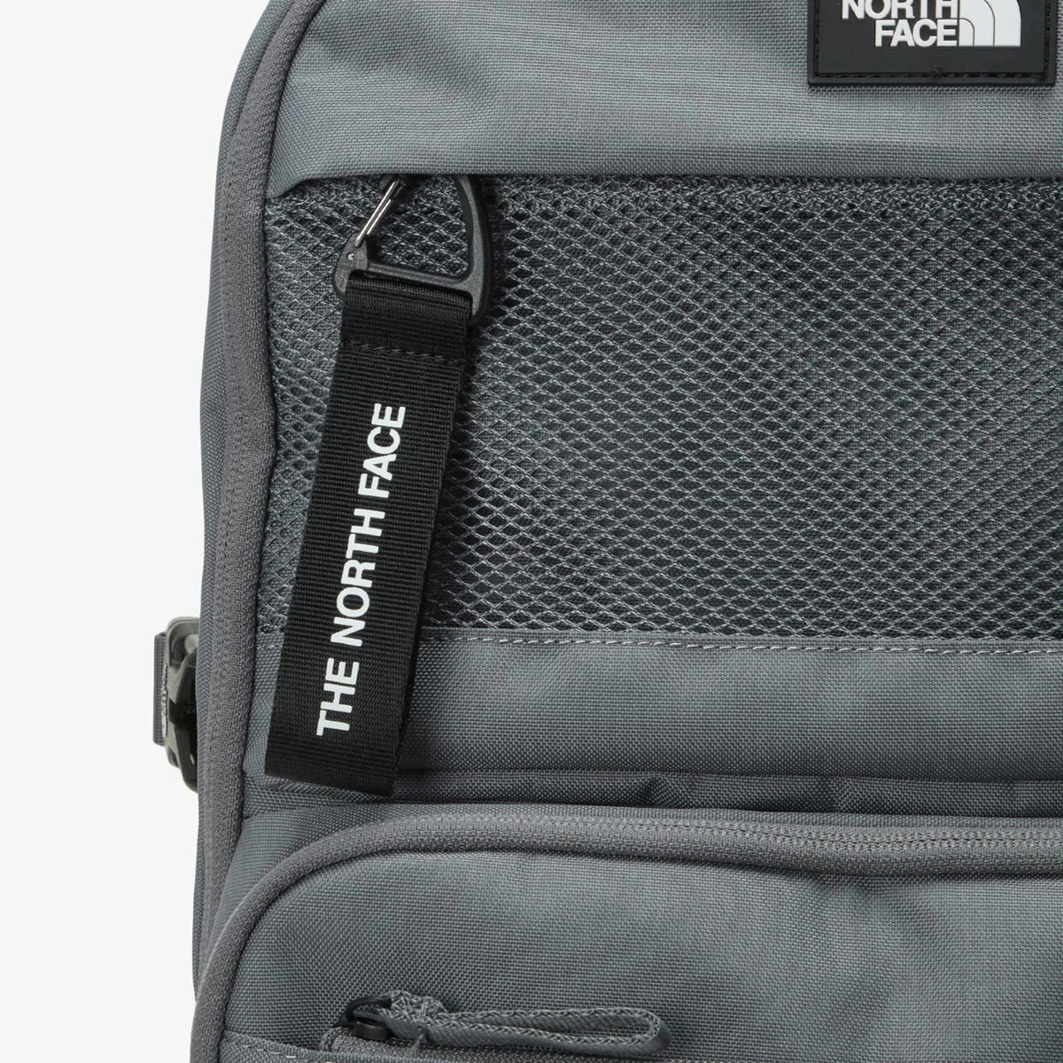 The North Face Dual Grey  Backpack with Multi-Compartments