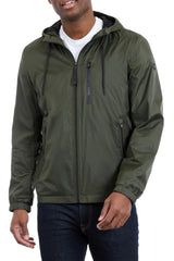 Michael Kors Windbreaker Men Hooded  Jacket – Olive