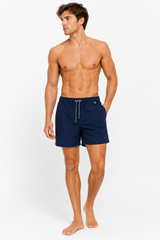 Mng Cord plain swimming trunks
