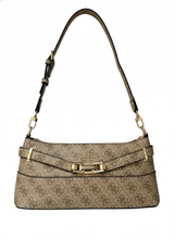 Guess Monogram Baguette Shoulder Bag