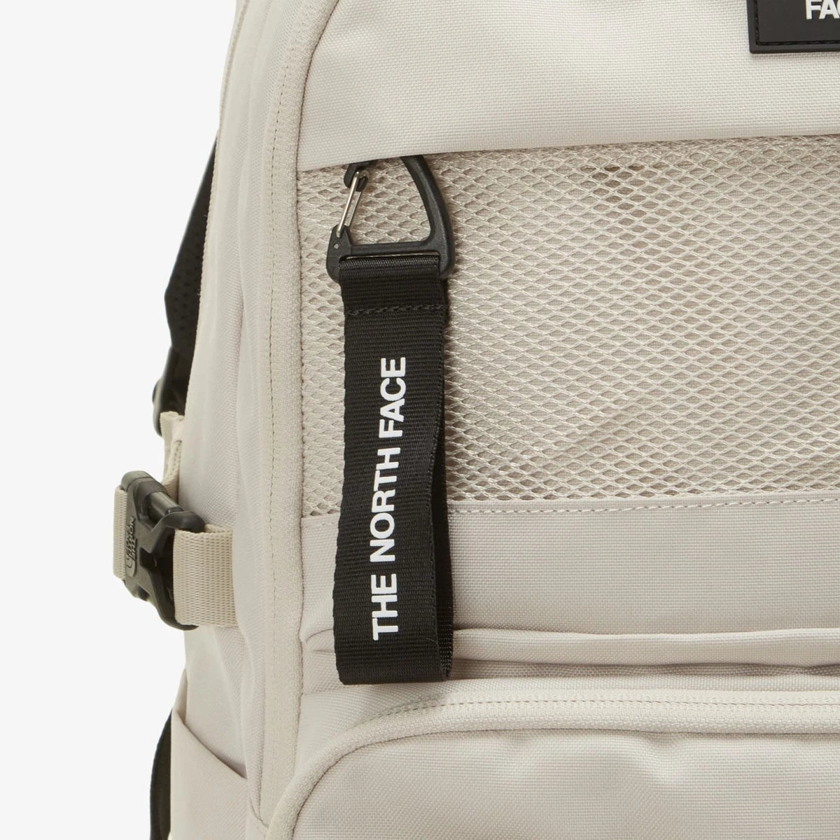 The North Face Dual Light Beige  Backpack with Multi-Compartments