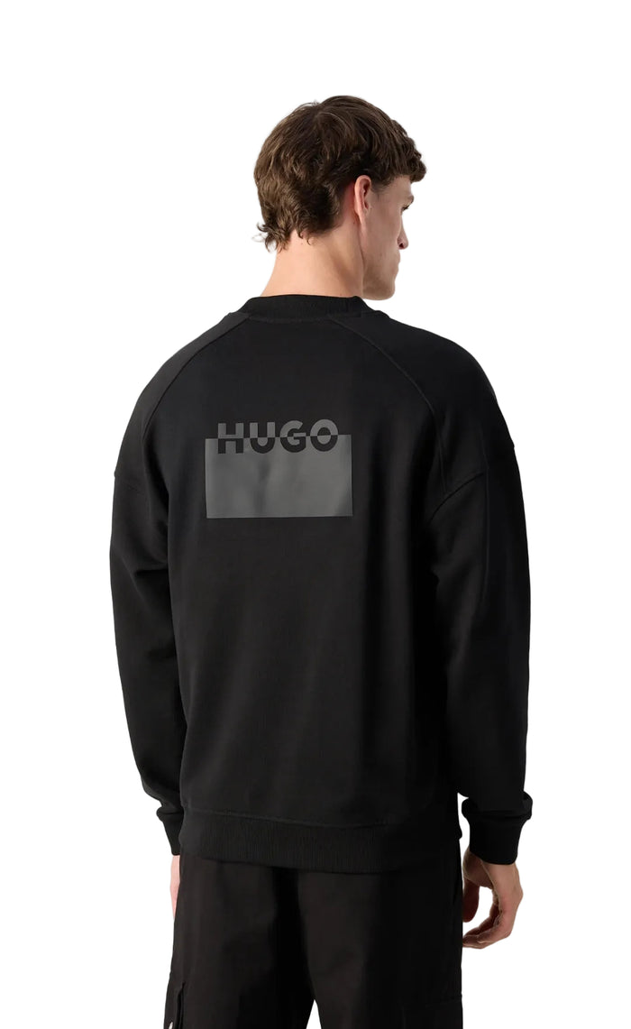 HUGO Delastcrew Sweatshirt  Men _ Black