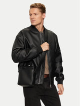 Calvin klein Black Mono Logo Reporter bag