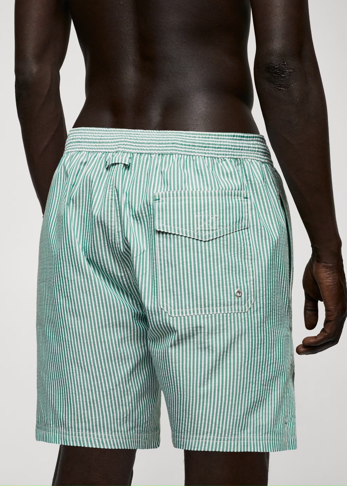 MNG striped Swim Trunk