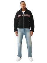 True Religion sherpa logo Men jacket _ Black