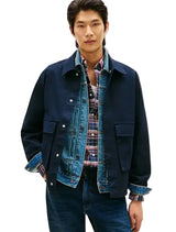 TOMMY HLFIGER Lightweight Utility Men jacket _ Navy