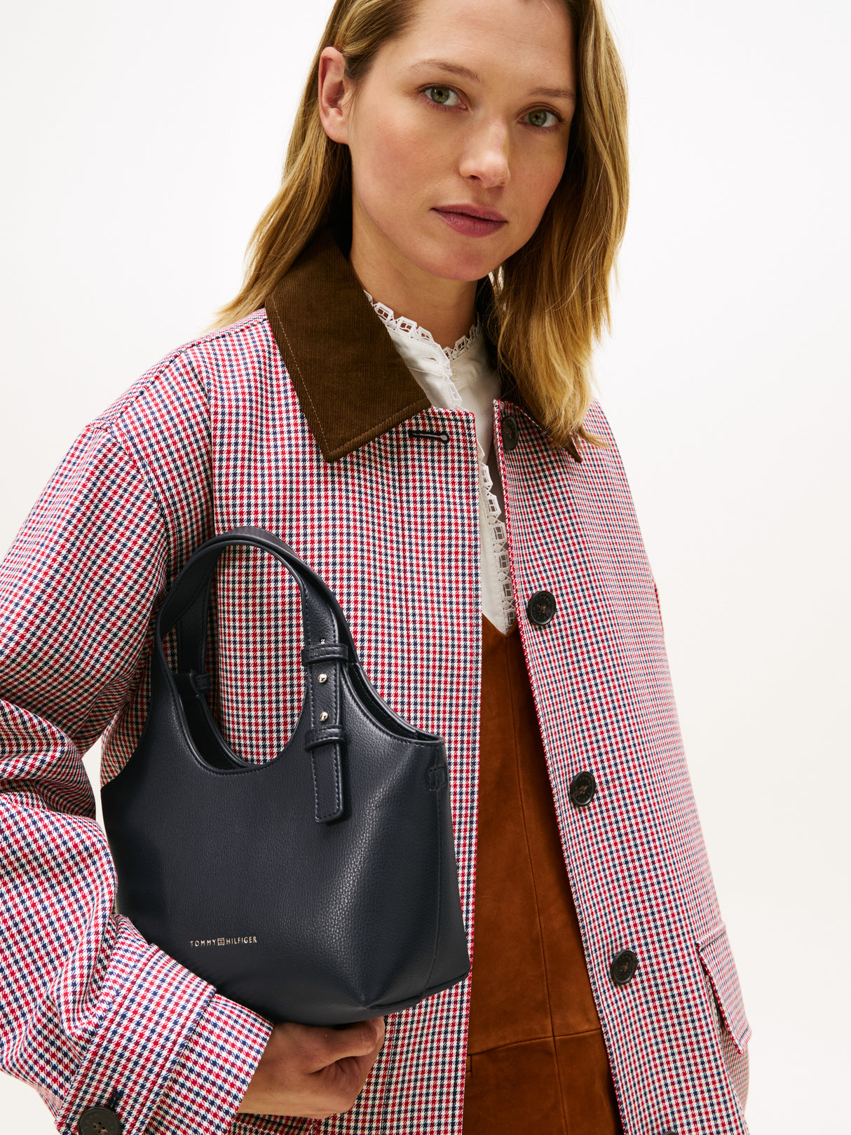 TOMMY HILFIGER Metallic Logo Women bag