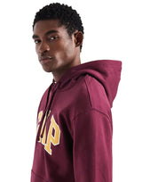 GAP Men’s Logo Hoodie – Burguandy
