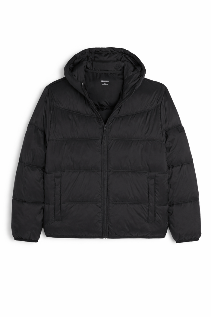 Hooded puffer jacket