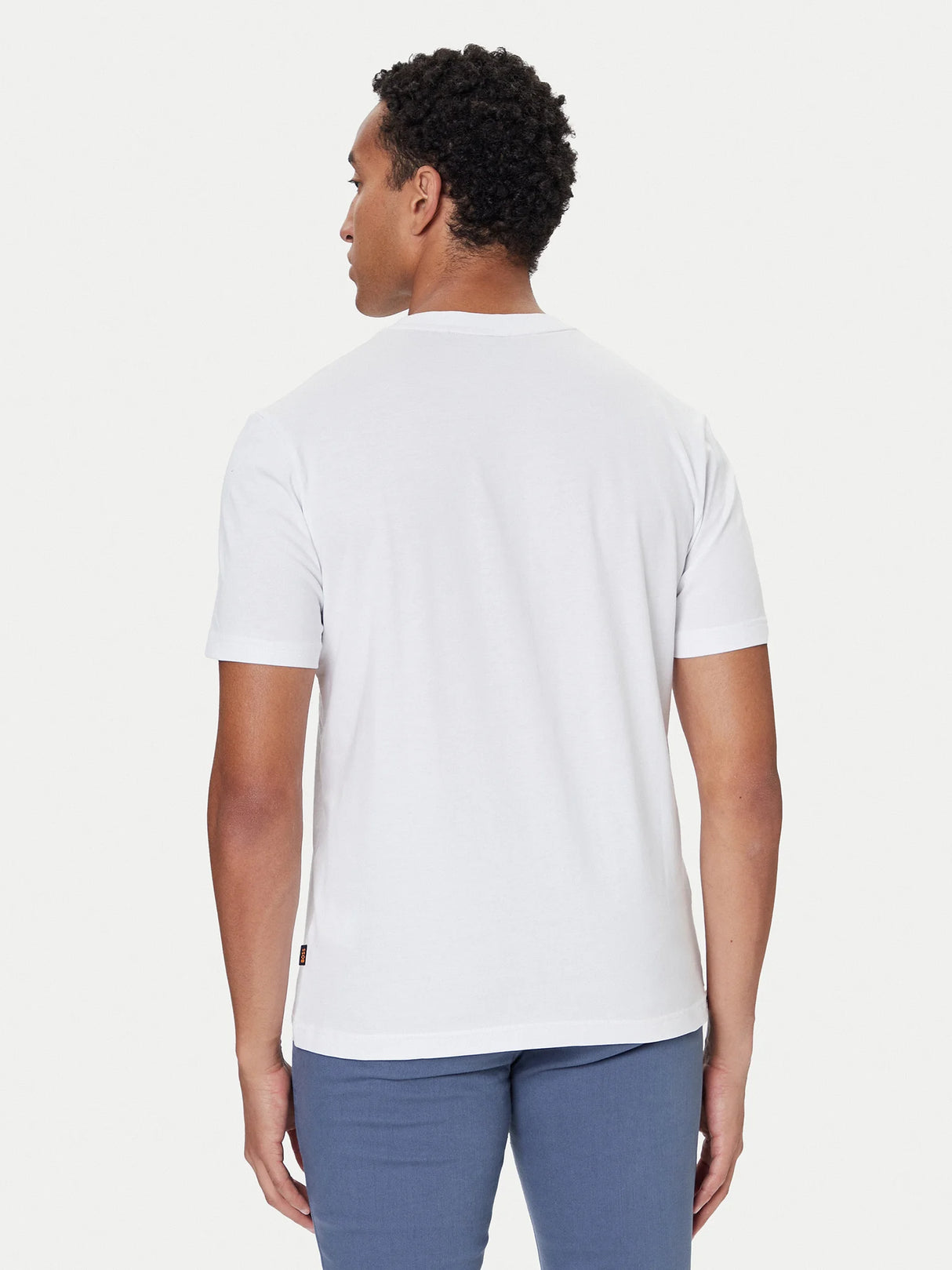 BOSS Cotton-jersey T-shirt with animal artwork