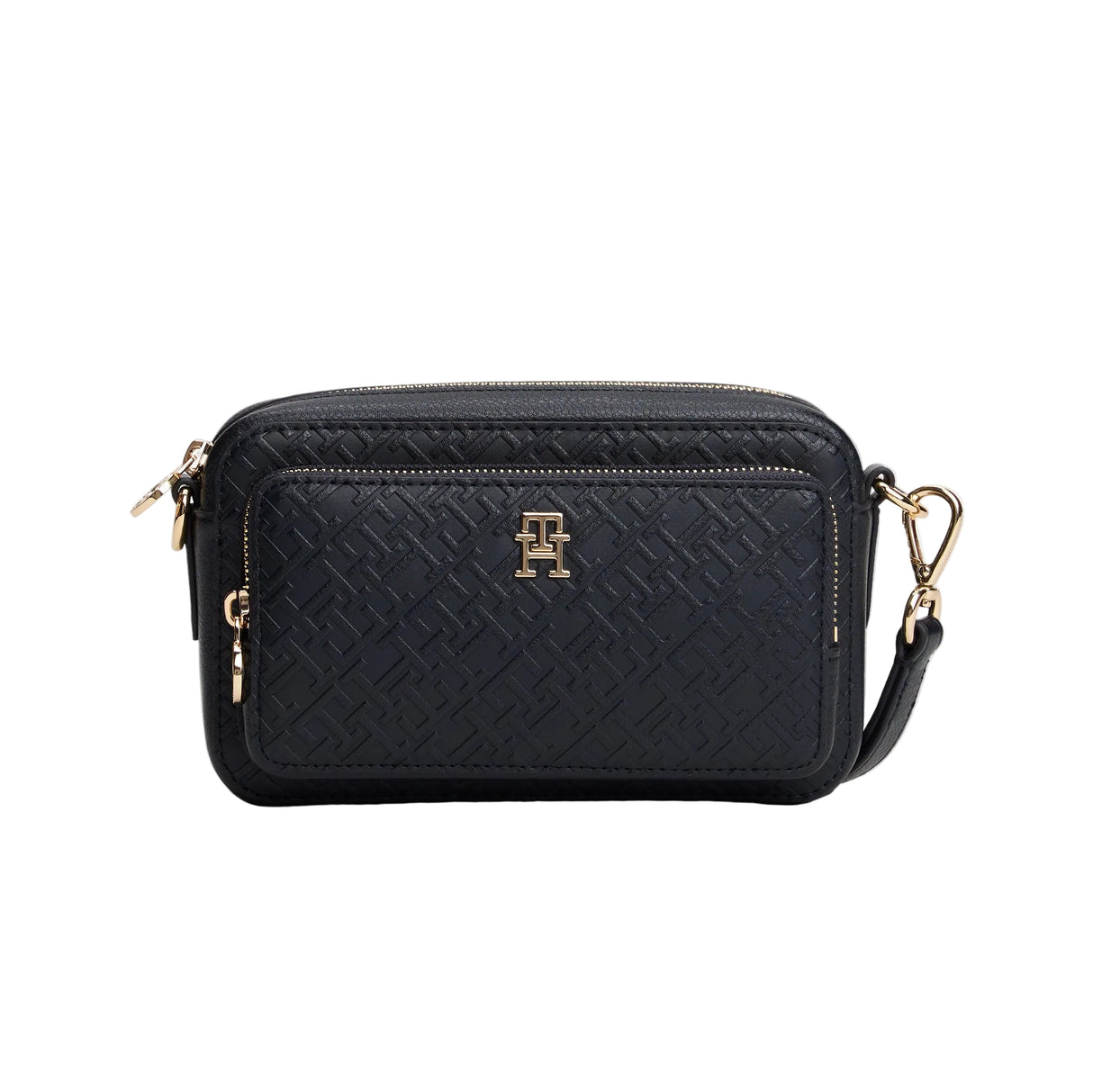 TOMMY HILFIGER Icon Embossed  Monogram Camera  Women bag