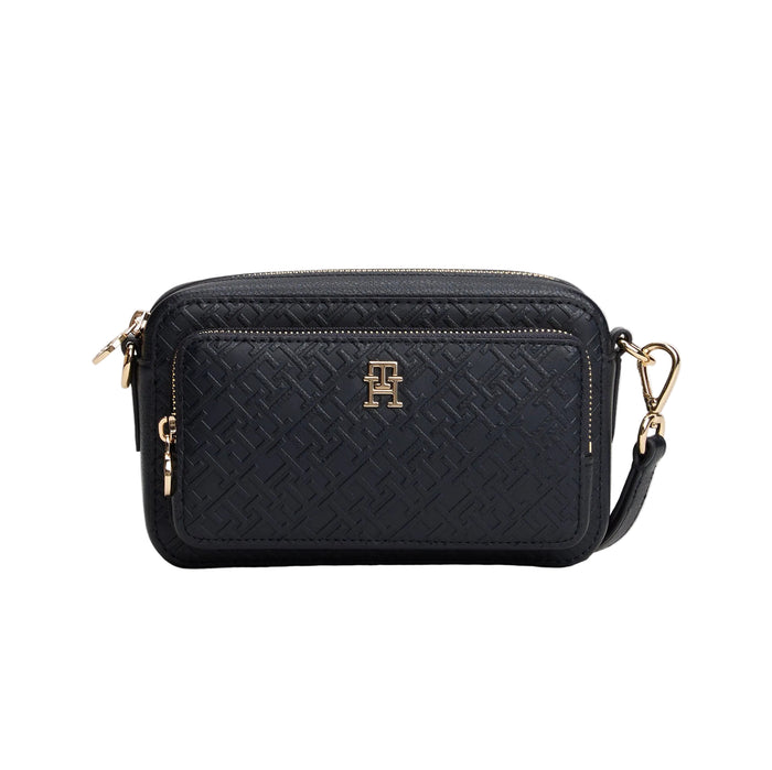 TOMMY HILFIGER Icon Embossed  Monogram Camera  Women bag