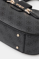 Guess Signature Print Shoulder Bag