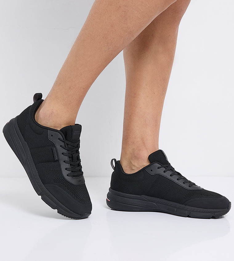 Tommy Hilfiger Men Shoes _ Black