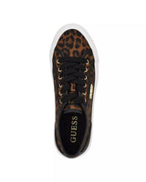 GUESS Women’s Leopard Print Low-Top Sneakers