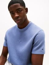 TOMMY JEANS WAFFLE SCRIPT round T_shirt