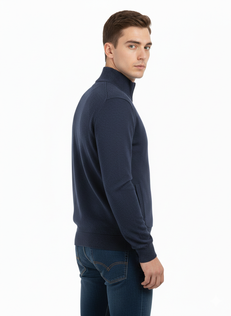 US Polo Assn Full-Zip Sweater Men _ Jeans color