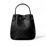 Karl Lagerfeld Paris Monogram Bucket Bag  Women – Black