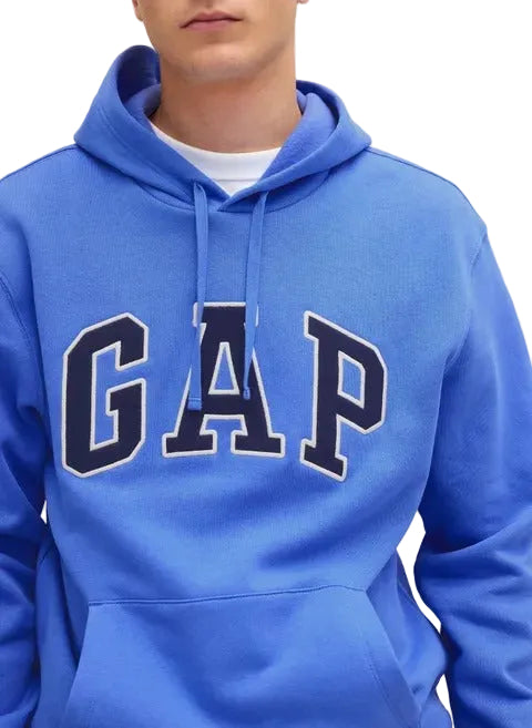 GAP Men’s Logo Hoodie – Light Blue