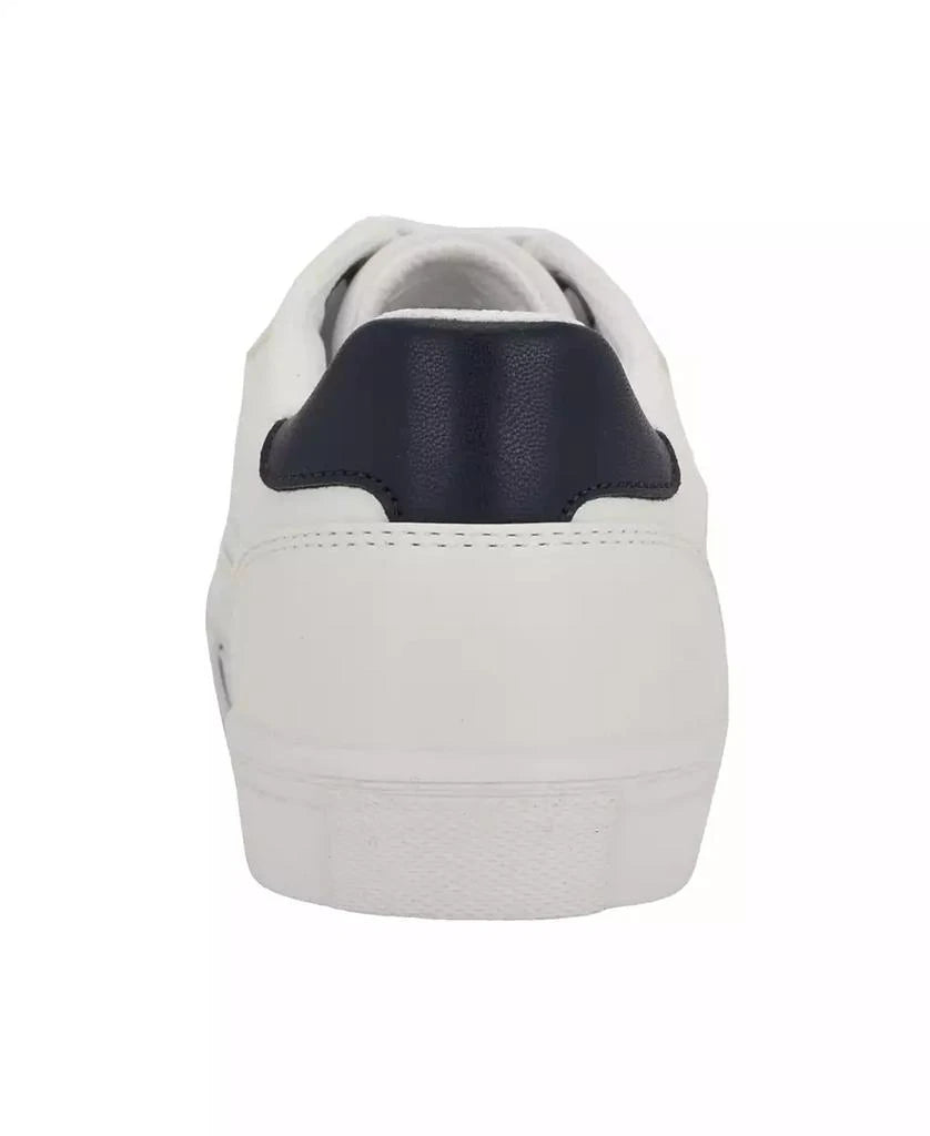 Tommy Hilfiger Women’s Low-Top Sneakers – White Lace-Up Casual Shoes