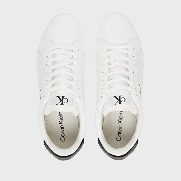 Calvin Klein Men This is a pair of Calvin Klein 3 Cupsole PU sneakers _ White