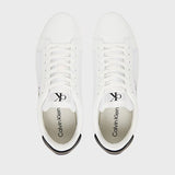 Calvin Klein Men This is a pair of Calvin Klein 3 Cupsole PU sneakers _ White