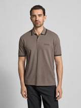 Armani Exchange polo shirt with button placket