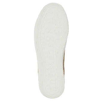 GUESS Women’s Gold Monogram Lace-Up Sneakers