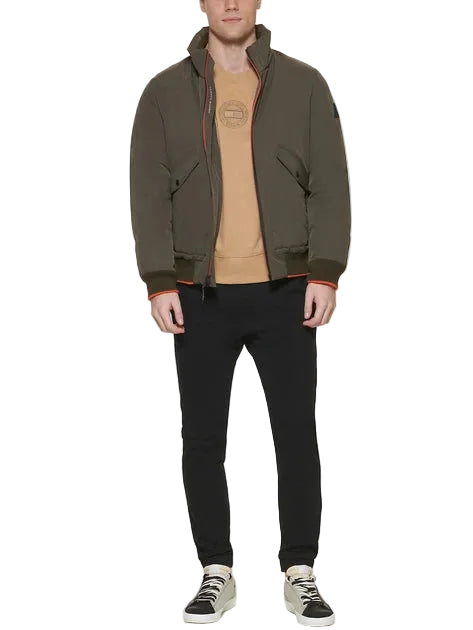 Tommy Hilfiger Men bomber Jacket Olive