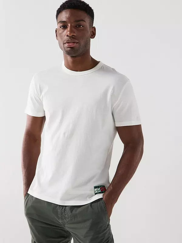 Tommy jeans back logo print  round t-shirt