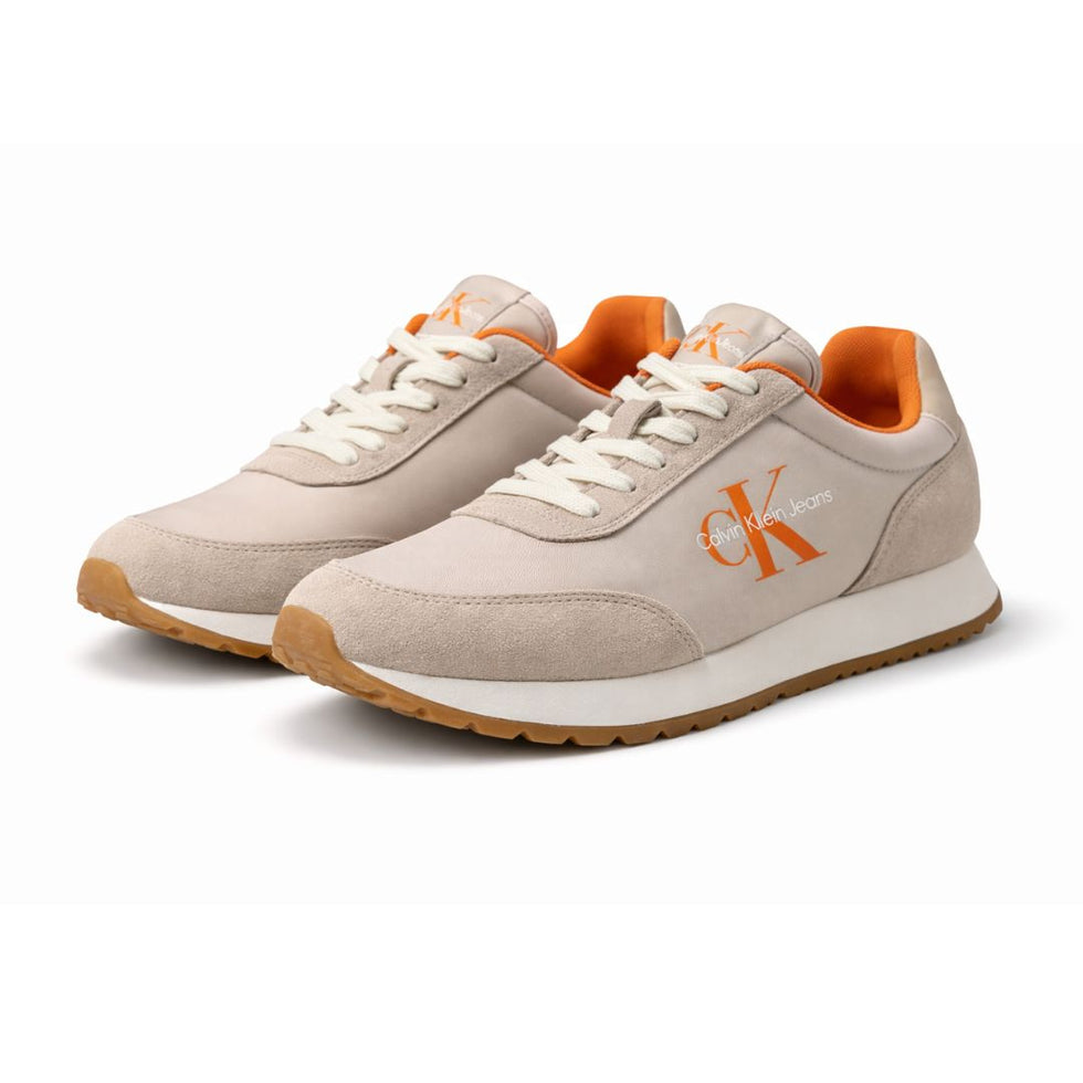 Calvin Klein Men Jeans Retro Runner SU-NY Mono Trainer Shoes