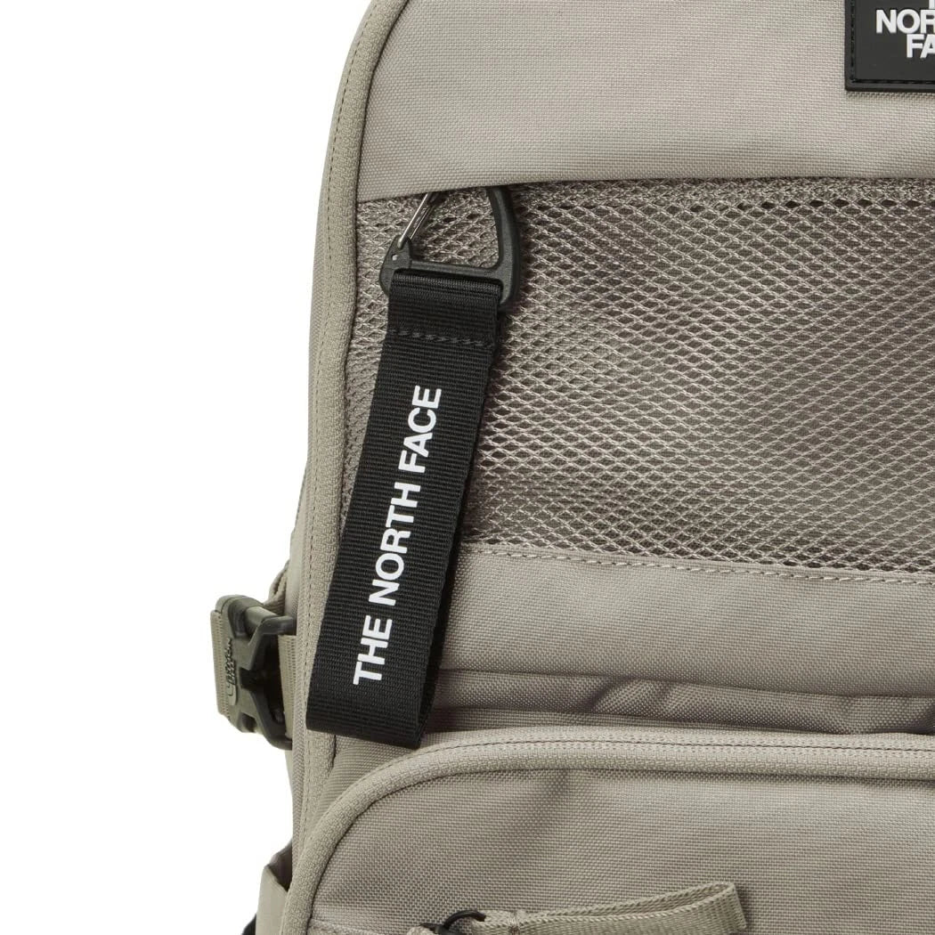 The North Face Dual Brown  Backpack with Multi-Compartments