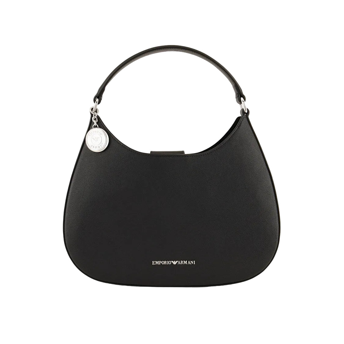 EMPORIO ARMANI micro-grain recycled leather hobo Women Bag