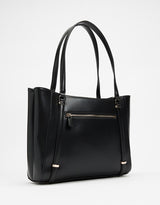 Guess Classic Logo Print Shoulder Purse