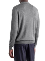 Polo Ralph Lauren Logo-Embroidered Polo Fet T-shirt Wool _ Grey