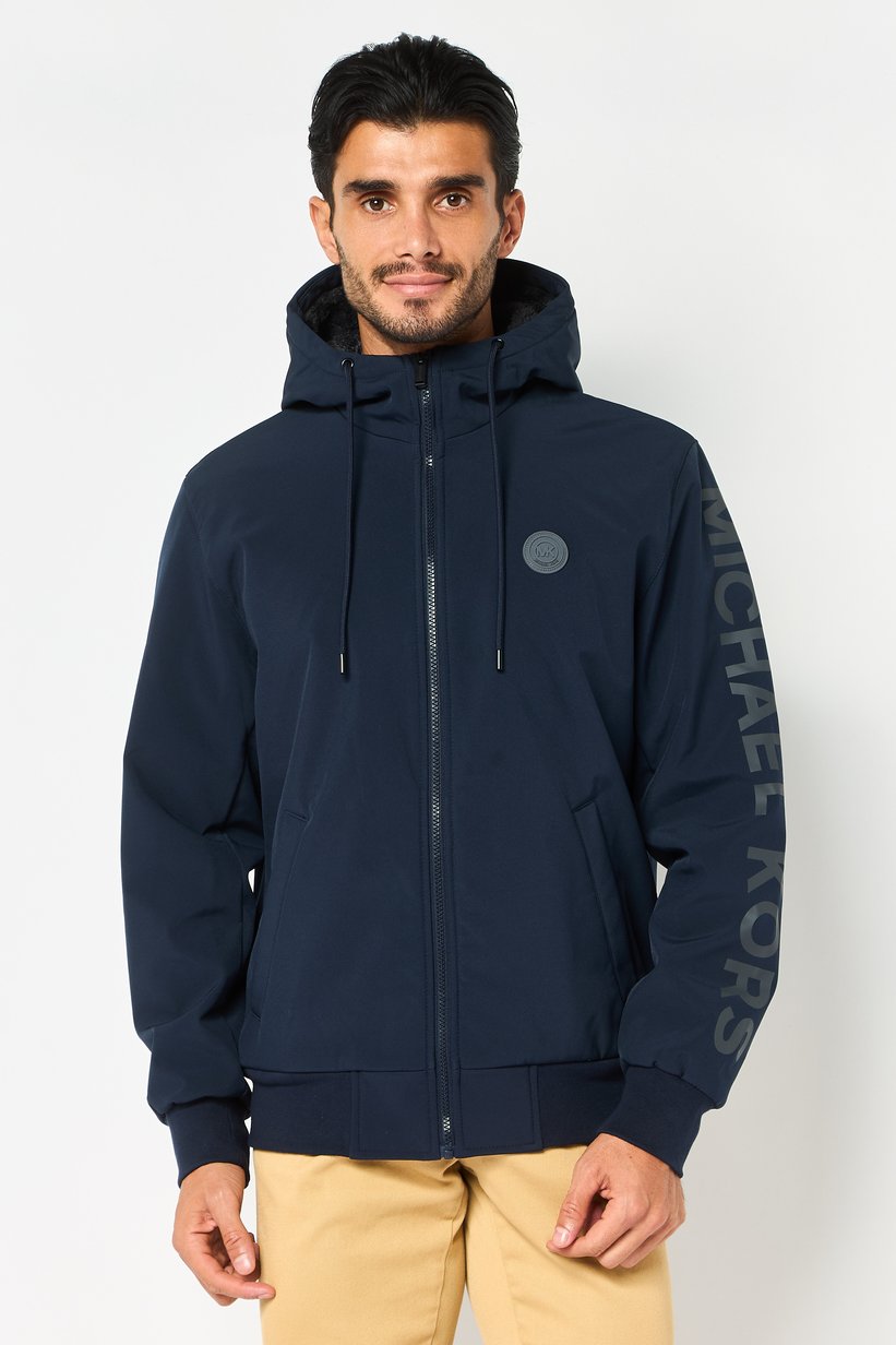 Michael Kors Men Hooded  Jacket – Navy Blue | Winter Outerwear