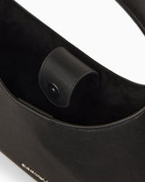 EMPORIO ARMANI micro-grain recycled leather hobo Women Bag