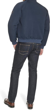 Tommy Hilfiger textile bomber  with lightweight Men Jacket Navy