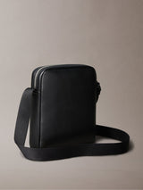 Calvin klein Black Mono Logo Reporter bag