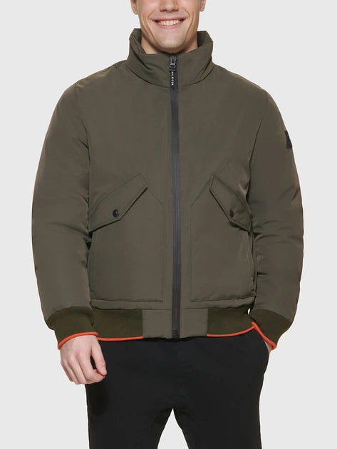 Tommy Hilfiger Men bomber Jacket Olive