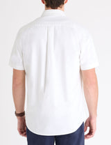u.s polo Short Sleeve Oxford  with Signature Stripes shirt