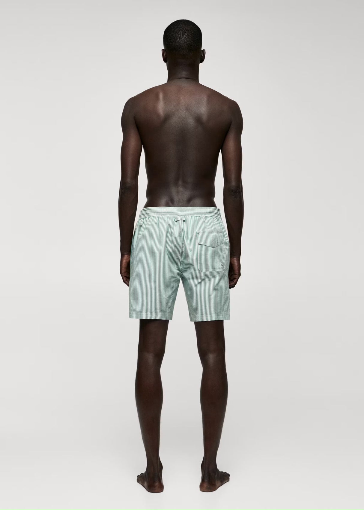 MNG striped Swim Trunk