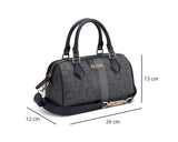 Guess WESTER BOX SATCHEL Taupe bag