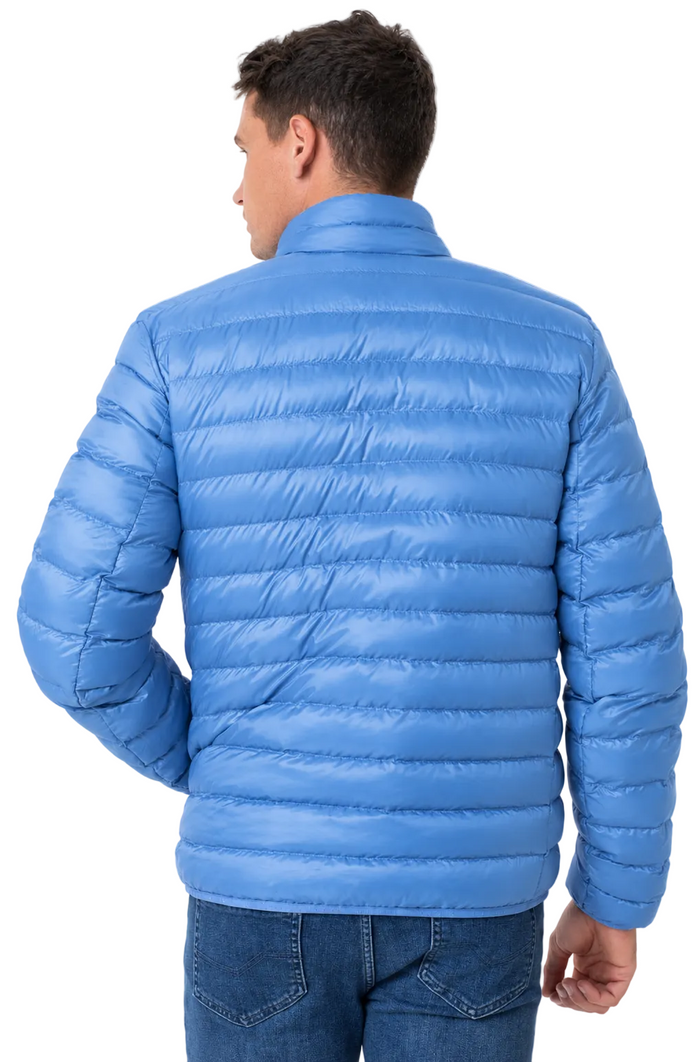 Tommy Hilfiger Men Lightweight Ultra Loft Packable Puffer Jacket _Blue
