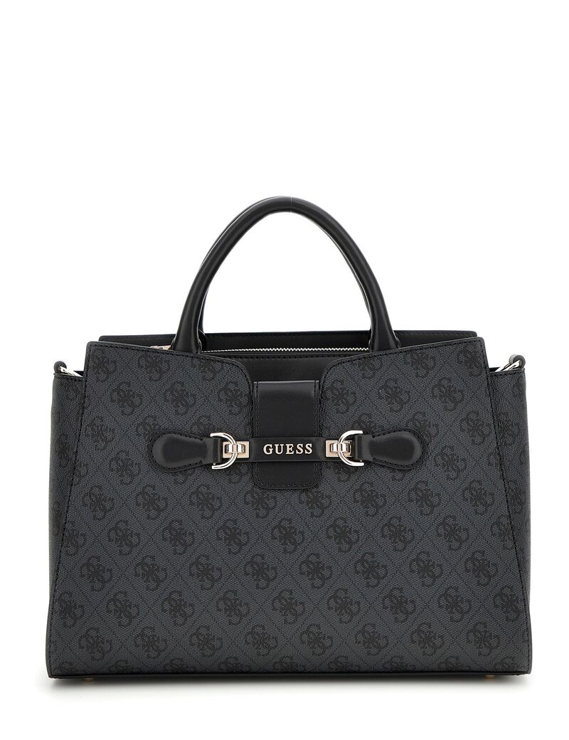 Guess Stylish Monogram Satchel