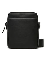 Calvin klein Black Mono Logo Reporter bag