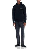 HUGO Hoodie DALENTO Logo Print Men _ Black